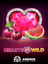 Hearts Go Wild romantic slot at VM69 casino